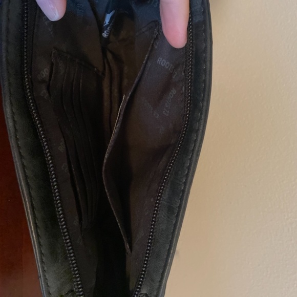 Roots Small Leather Crossbody Bag - Picture 2 of 2